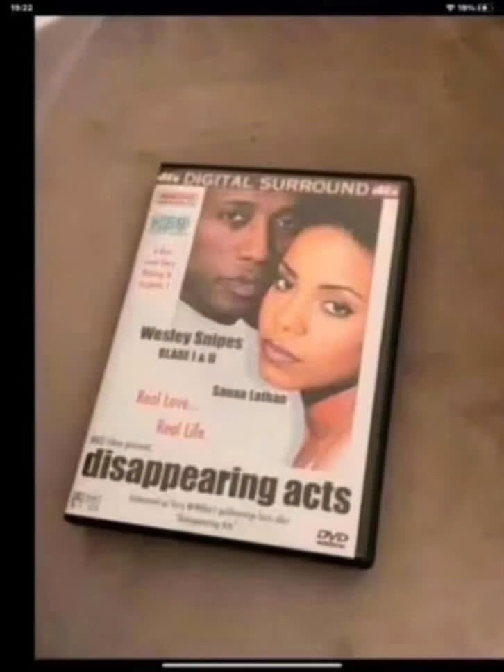 Disappearing Acts (2000) - Romantisch Drama, Vanaf 12 jaar, Ophalen of Verzenden, Gebruikt, Romantiek