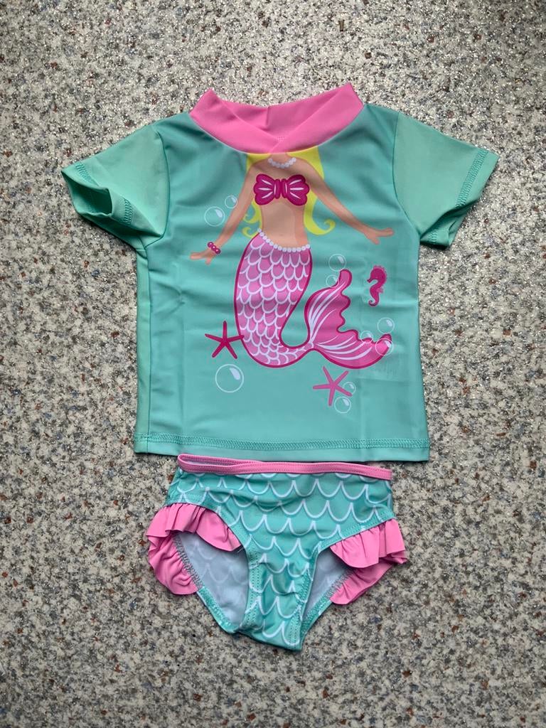 Zeemeermin bikini mt 74/80 NIEUW, Badpak, Nieuw, Ophalen of Verzenden, Maat 74