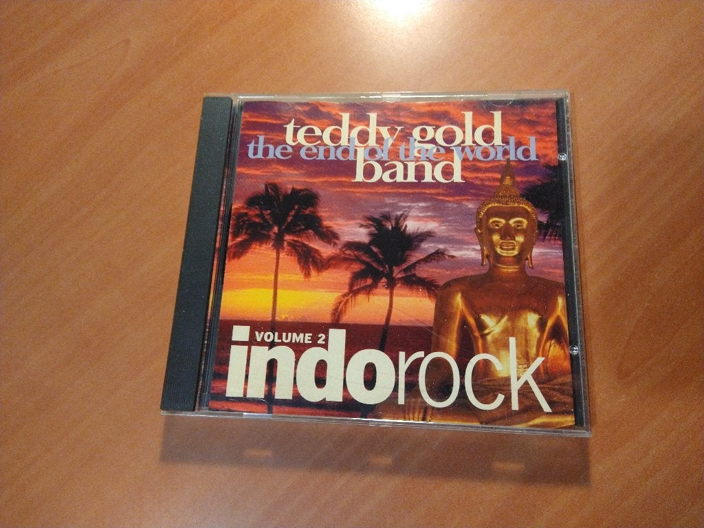 CD Indorock. Teddy Gold Band. The end of the world. Volume 2, Ophalen of Verzenden, Zo goed als nieuw, Poprock