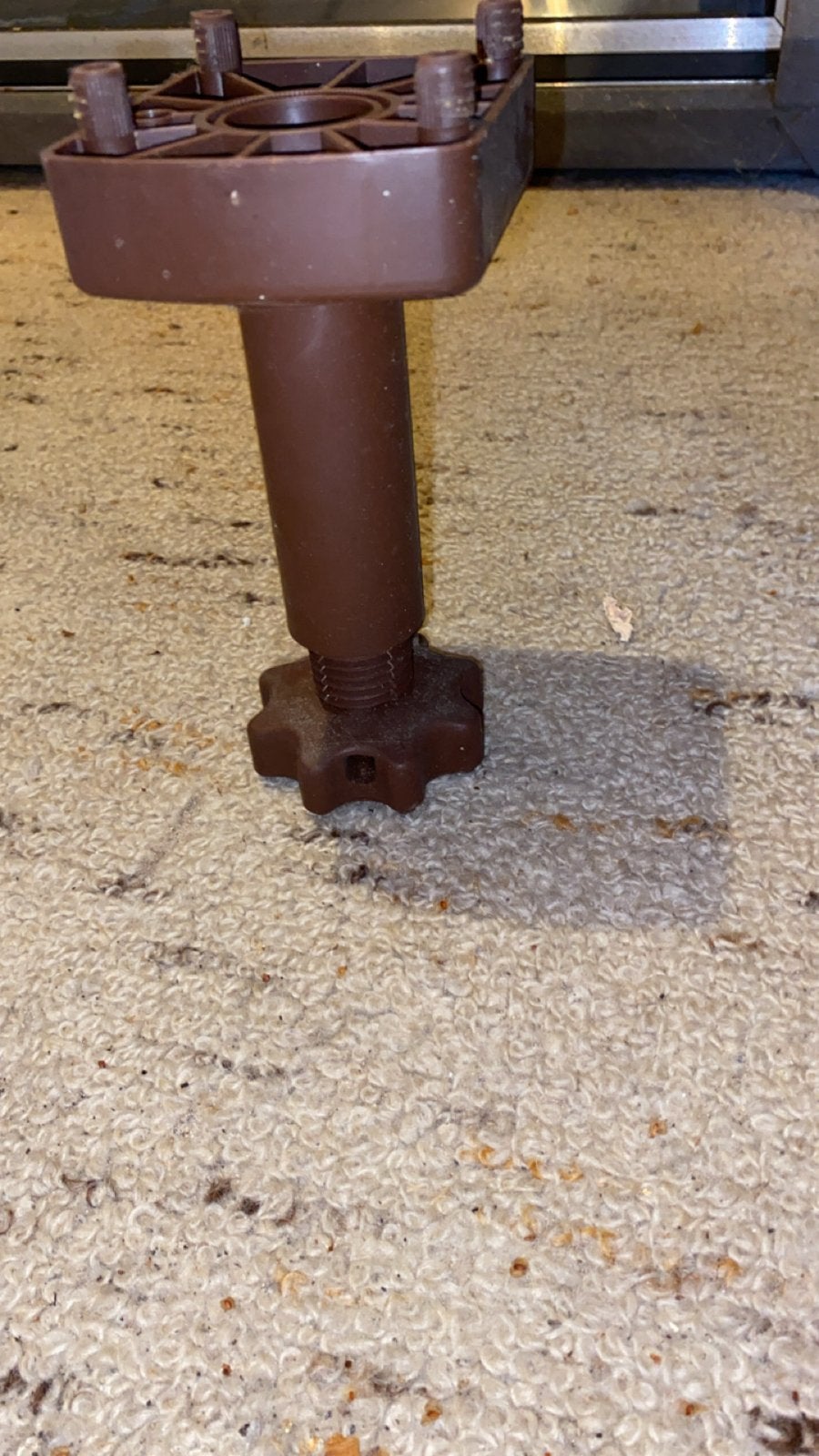 Afstelbare poot voor meubels of apparaten, Huis en Inrichting, Ophalen, Gebruikt