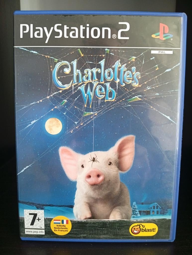 Charlotte's Web - PlayStation 2 (PS2) - Avontuur, Avontuur en Actie, 1 speler, Ophalen of Verzenden, Zo goed als nieuw