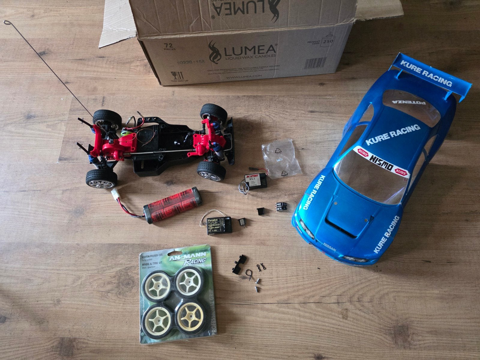 Tamiya roller, Elektro, Gebruikt, Ophalen of Verzenden, Schaal 1:10