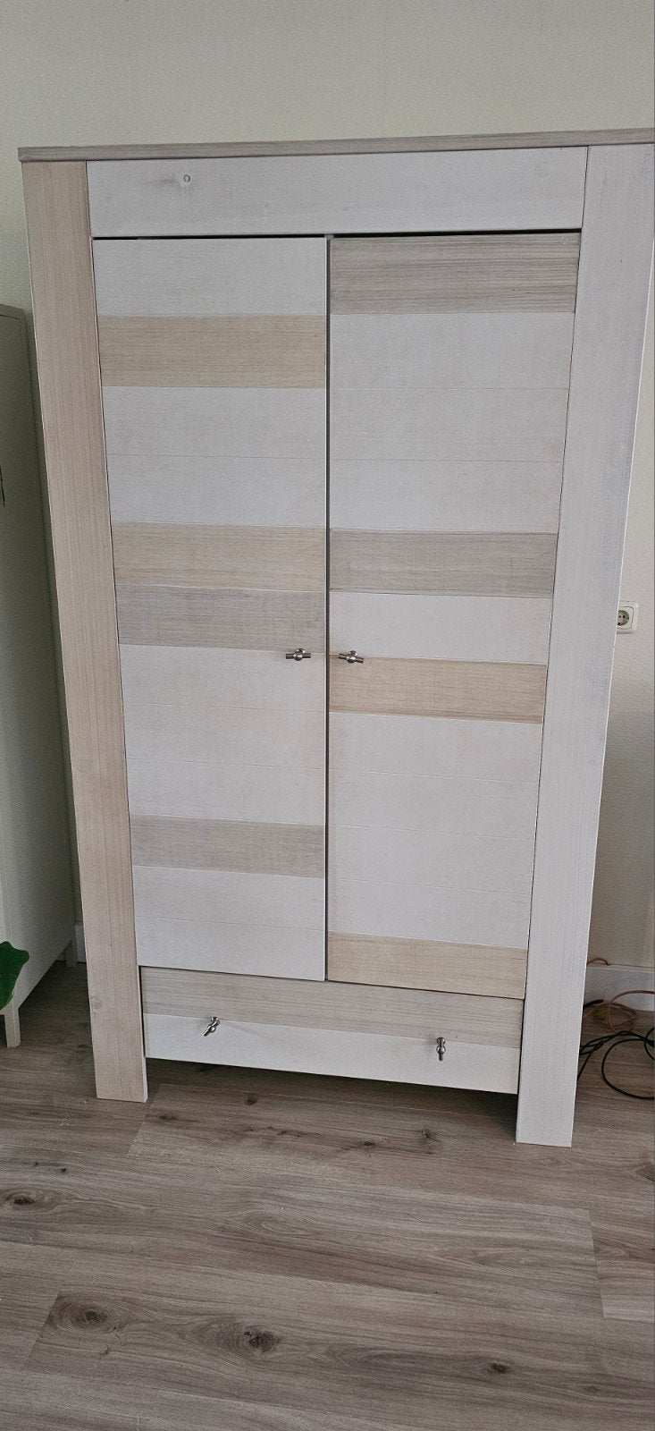 Mooie Grote Hang/Legkast met 5 planken en 2 roedes, Huis en Inrichting, Kasten | Kledingkasten, Ophalen, Gebruikt, 100 tot 150 cm