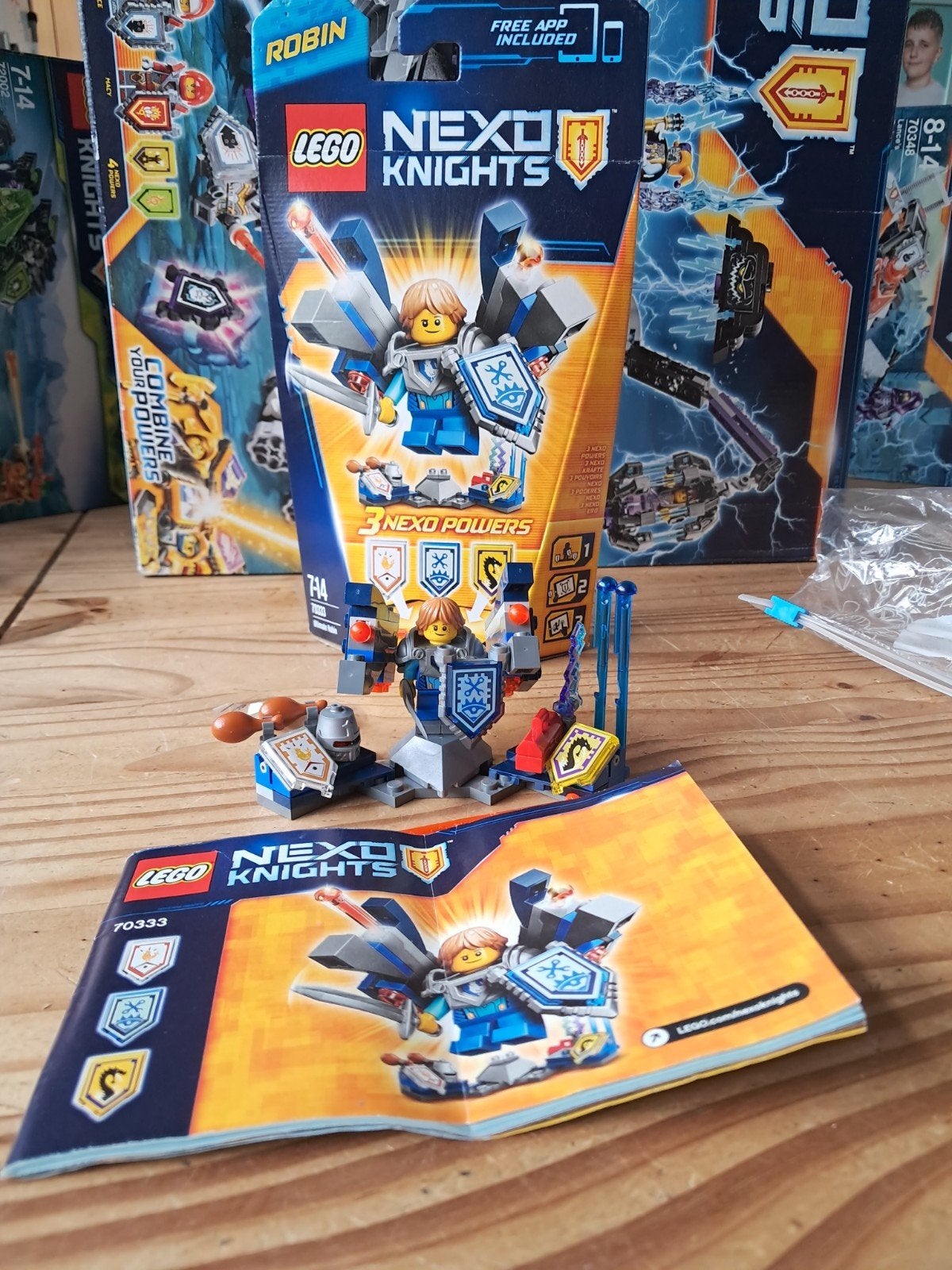LEGO NEXO knights 70333 ultimate robin, Overige thema's, Lego, Ophalen of Verzenden, Zo goed als nieuw