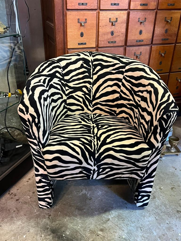 zebra fauteuil, Ophalen, 75 tot 100 cm, Zo goed als nieuw, Nvt