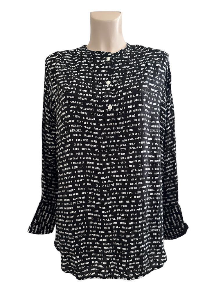 By Malene Birger blouse S, Zwart, Ophalen of Verzenden, Zo goed als nieuw