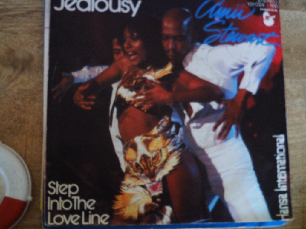 amii stewart - jealousy 24jun, 7 inch, Single, Pop, Inclusief binnenhoes