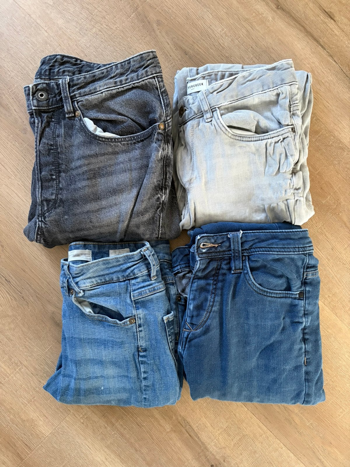 Heren Spijkerbroeken (Maat M, W30 L32), Verzenden, Gedragen, Blauw, W32 (confectie 46) of kleiner