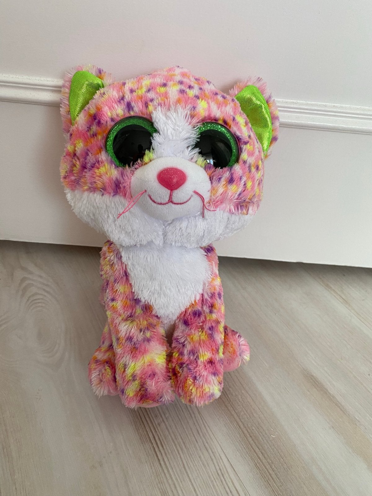 Ty Beanie Boo's Sophie de Roze Luipaard Kat Knuffel, Ophalen, Overige karakters, Kat, Roze