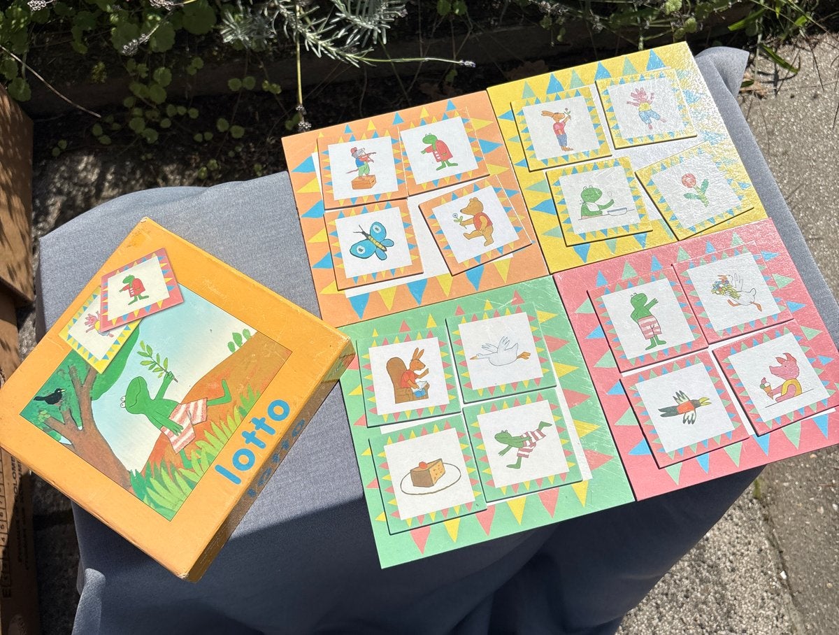 Lotto spel voor kinderen - Educatief en leuk!, Ophalen of Verzenden, 10 tot 50 stukjes, Gebruikt, 2 tot 4 jaar