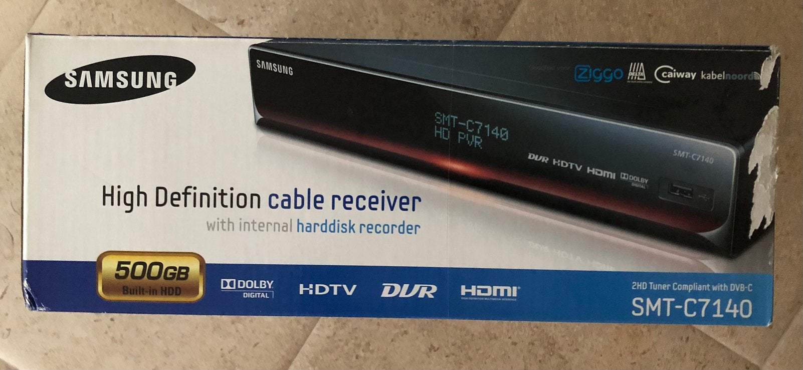 Samsung SMT-C7140 HD (500GB), Ophalen of Verzenden, Zo goed als nieuw, Harddiskrecorder