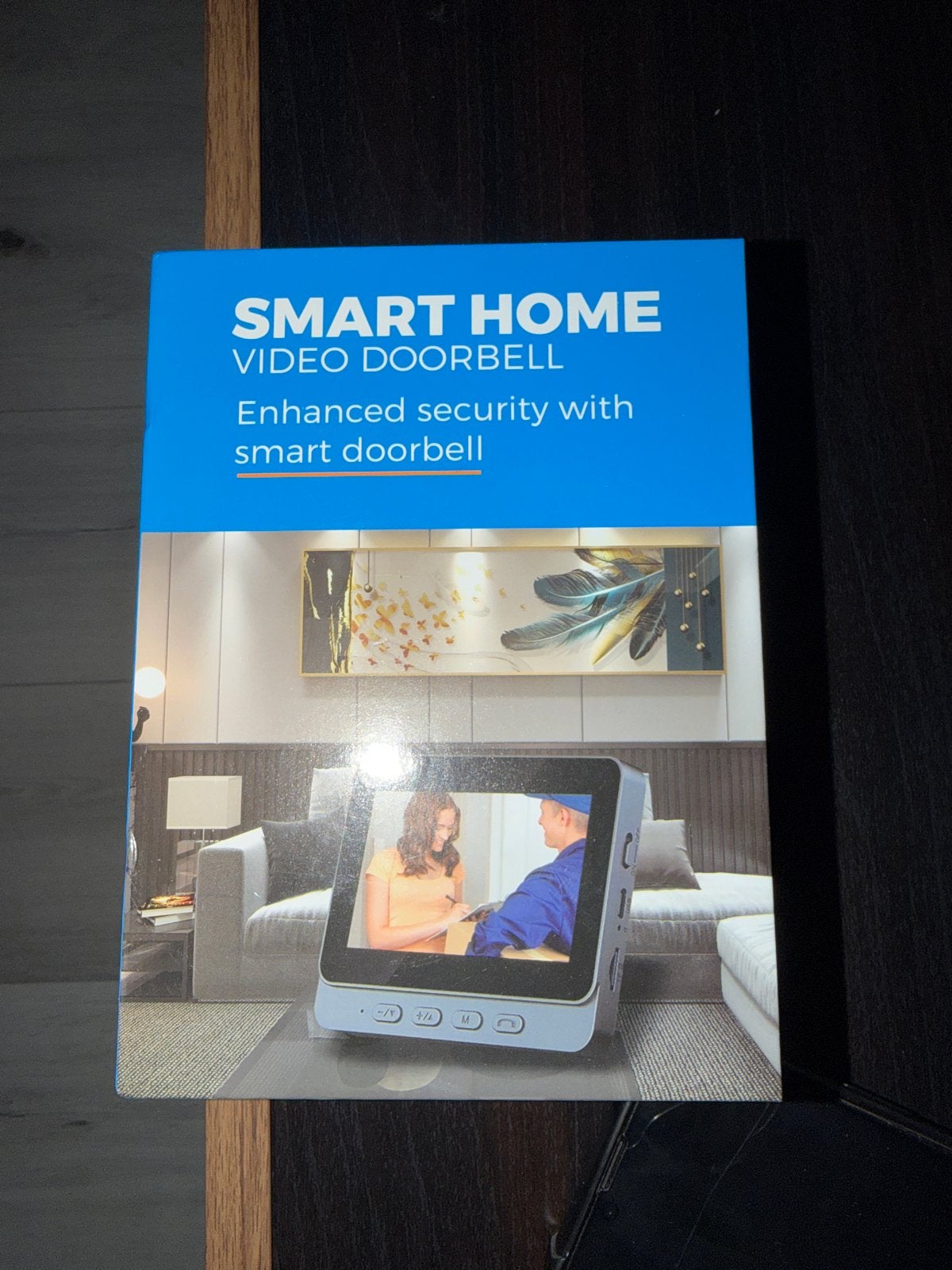 Smart Home Video Deurbel - Draadloos met Camera, Ophalen of Verzenden, Bewegingsdetectiesensor, Nieuw, Draadloos