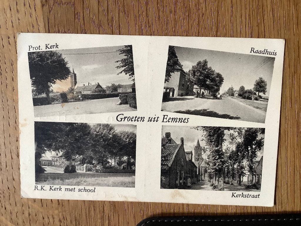 Eemnes 1953 vierluik, Ophalen of Verzenden, 1940 tot 1960