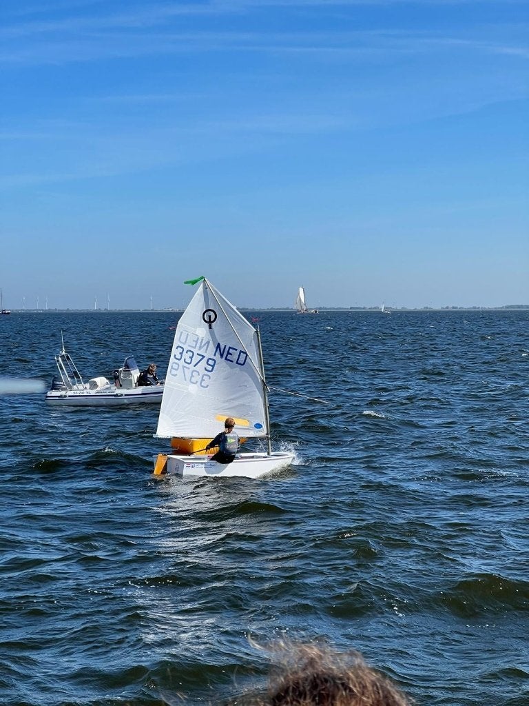 Van Wettum Optimist NED3379 (2019), Gebruikt, Minder dan 15 m², Overige typen, Ophalen