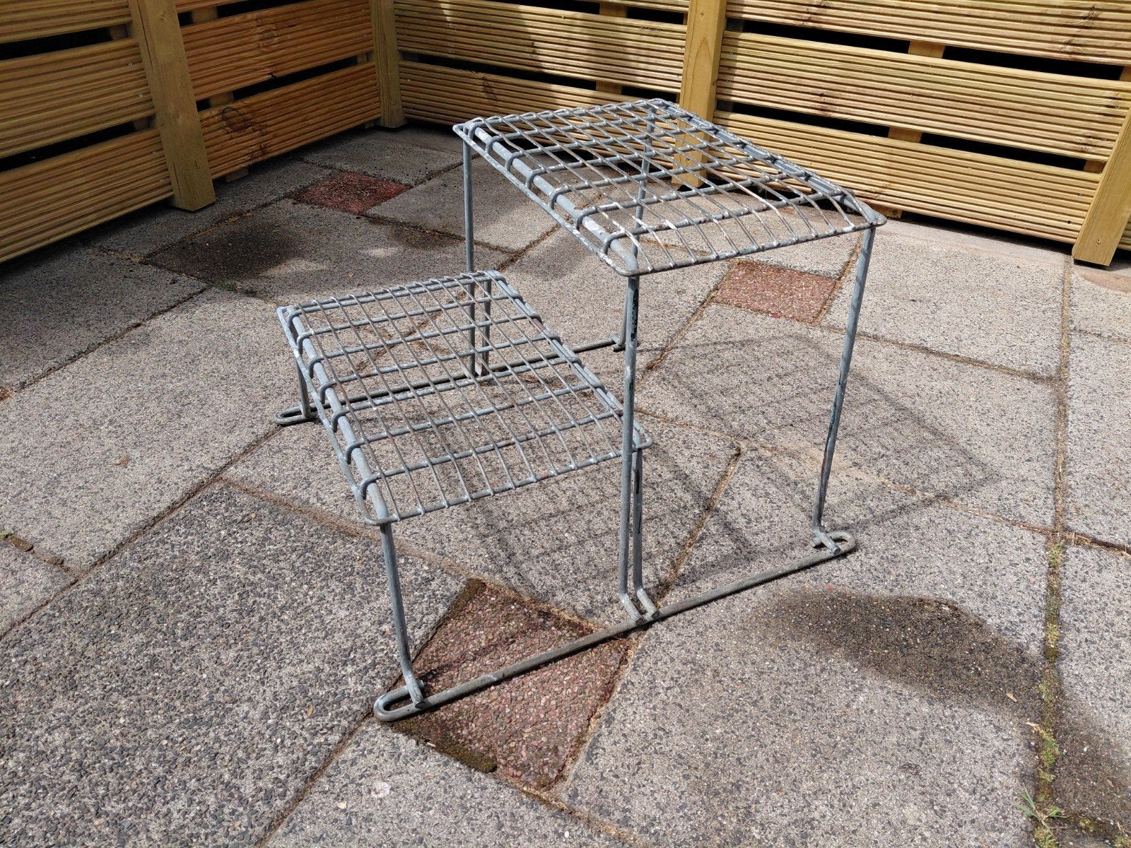 2-traps opstap voor camper, caravan of chalet, Caravans en Kamperen, Kampeeraccessoires, Ophalen