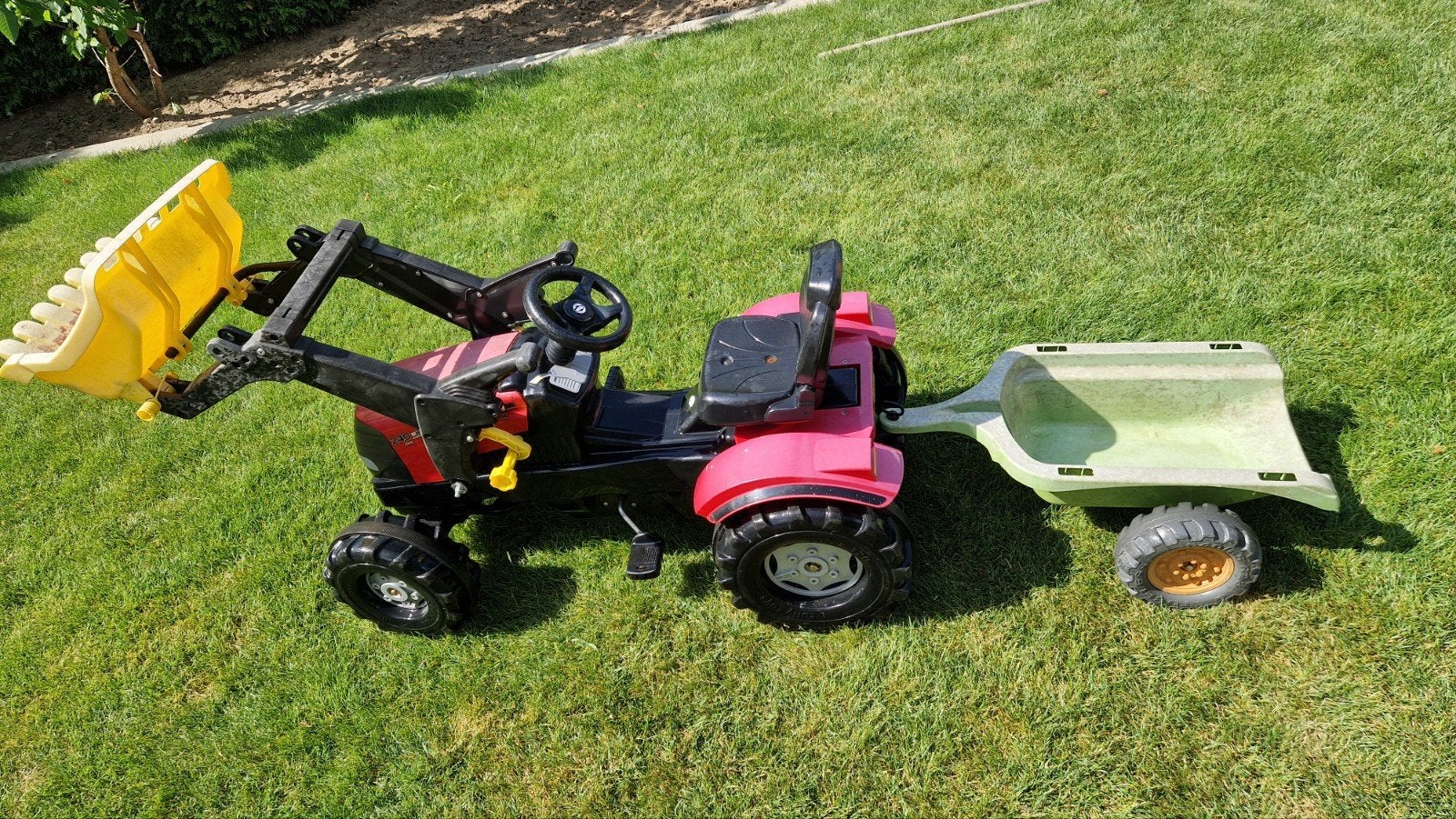 Traktor met aanhanger, Ophalen, Gebruikt, Overige merken