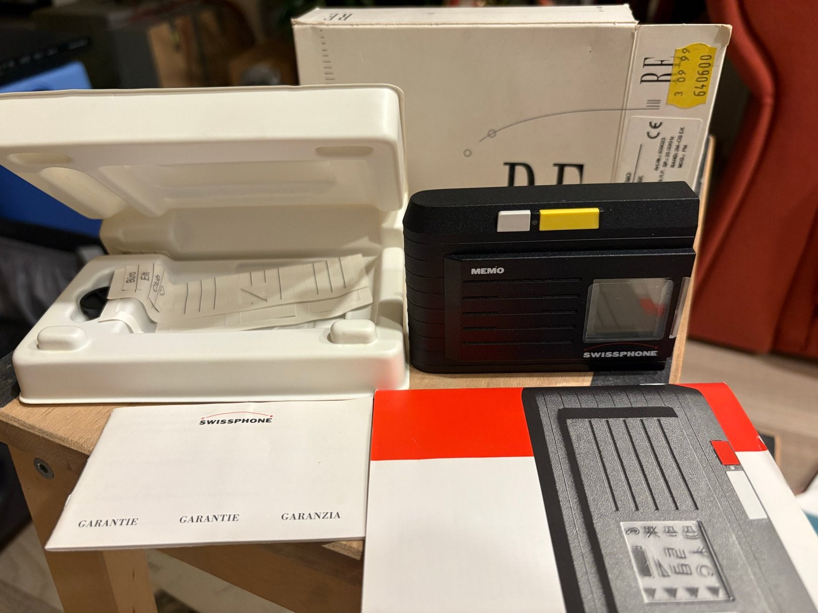 Swissphone Memo RE 329-16 MK Pager met doos, Ophalen of Verzenden, Nieuw