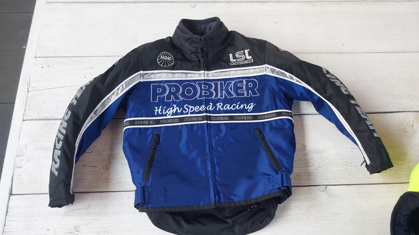 Probiker Motor Kinderjas met Bescherming, Ophalen of Verzenden