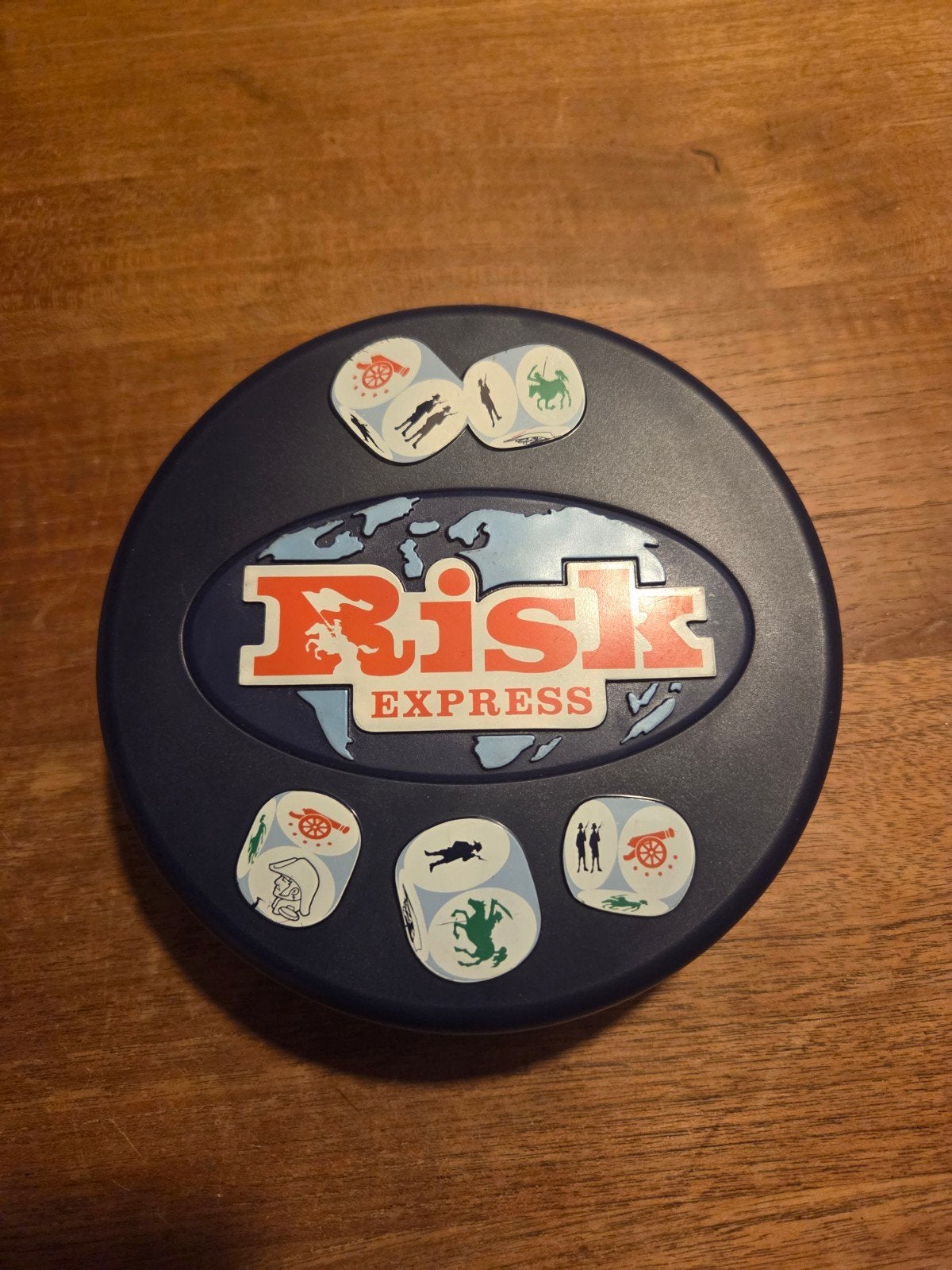 Risk Express dobbelspel, Een of twee spelers, Ophalen of Verzenden, Zo goed als nieuw