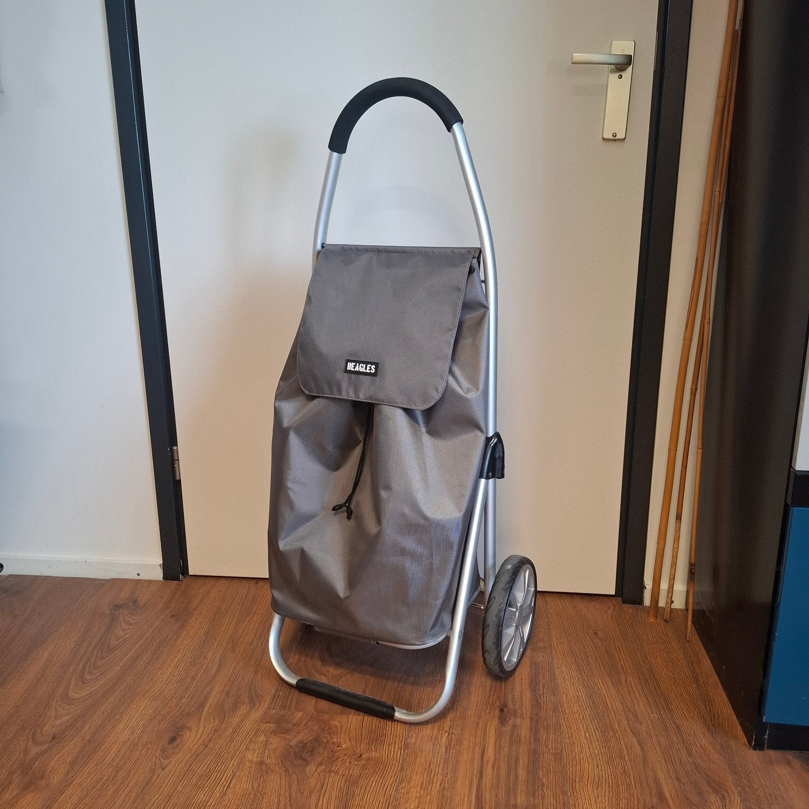 Beagles Boodschappen Trolley - Grijs - Nieuwstaat, Ophalen, 30 cm of meer, Zo goed als nieuw, X