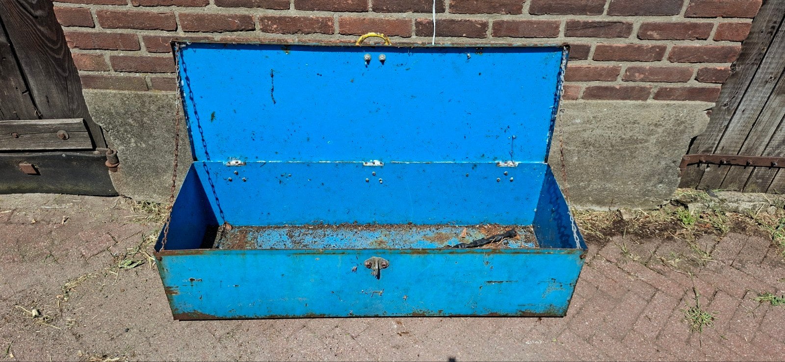 Disselbak Dissel bak koffer, Ophalen