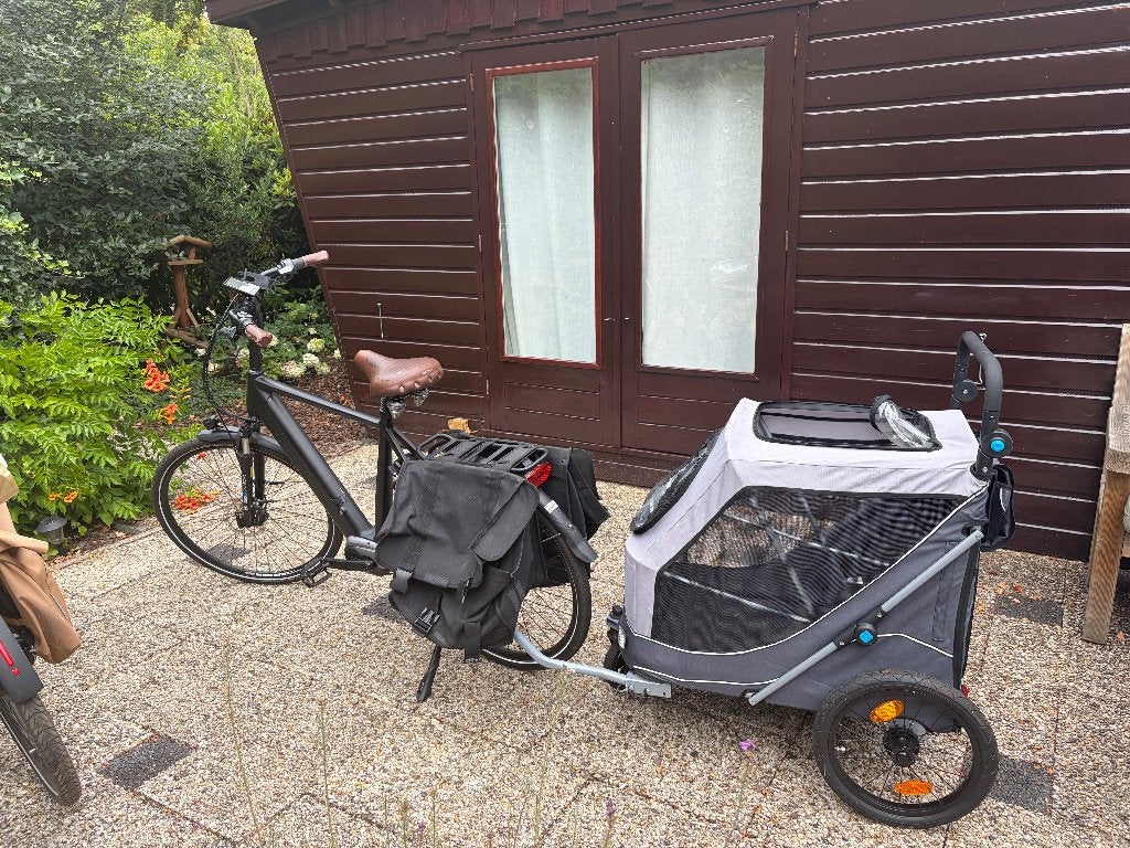 Trixie fiets/wandelkar honden L, Trixie, Ophalen, Zo goed als nieuw, Hondenfietskar