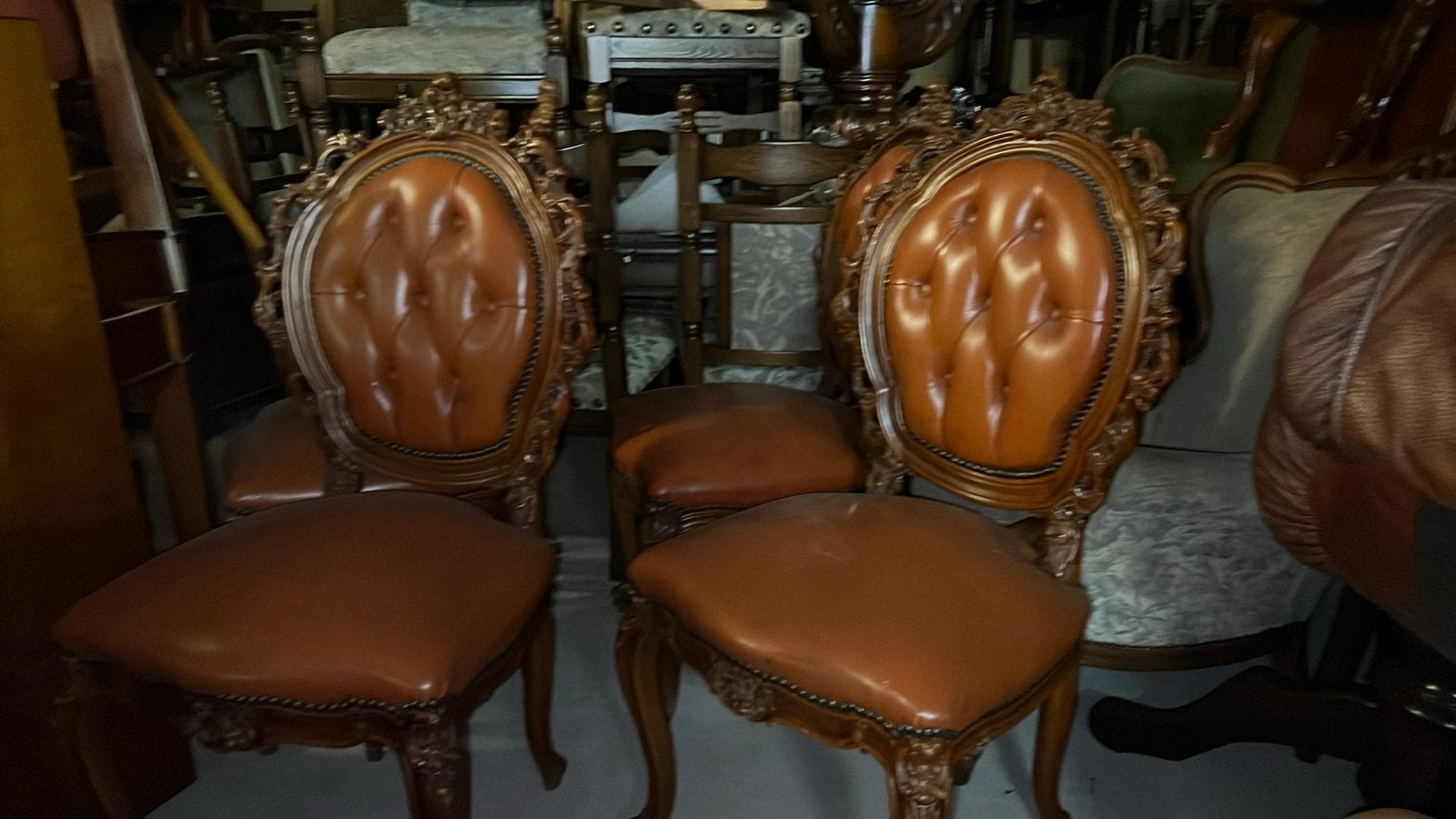 Barok Eetkamerstoelen en Meubels - Magazijn Leegverkoop, Ophalen