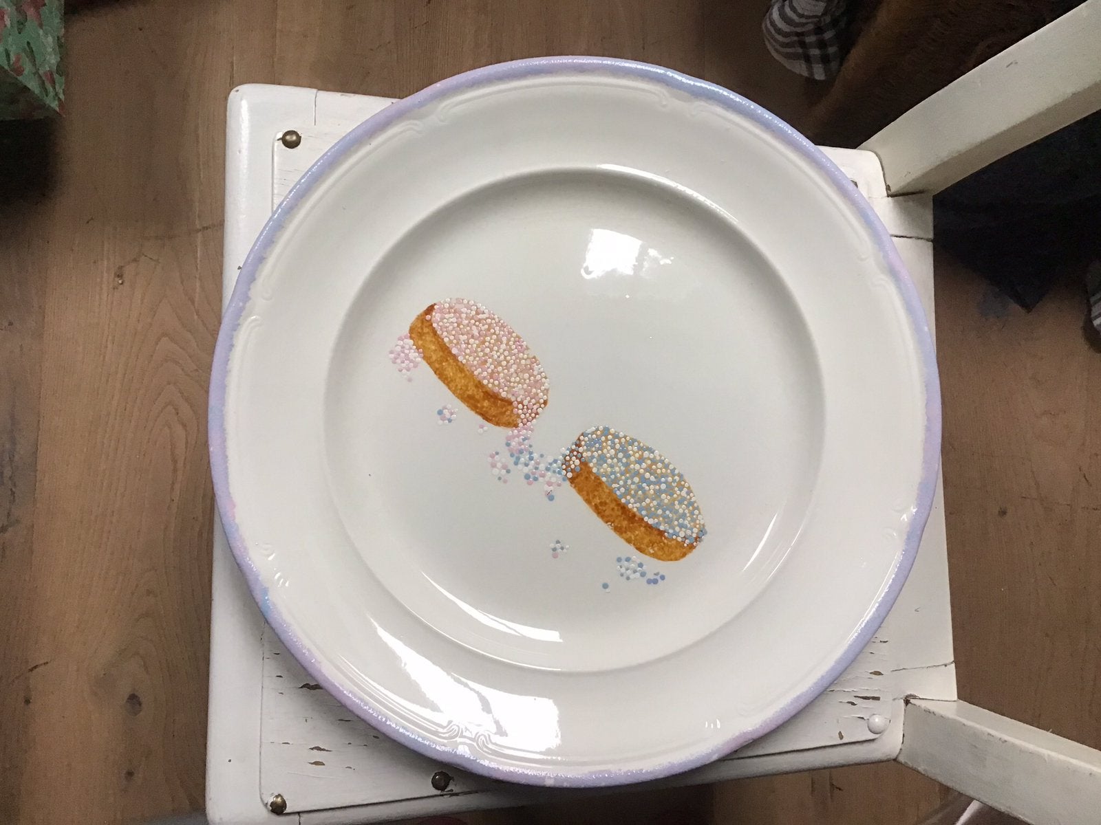 Beschuit met muisjes presentatiebord, Ophalen, Nieuw
