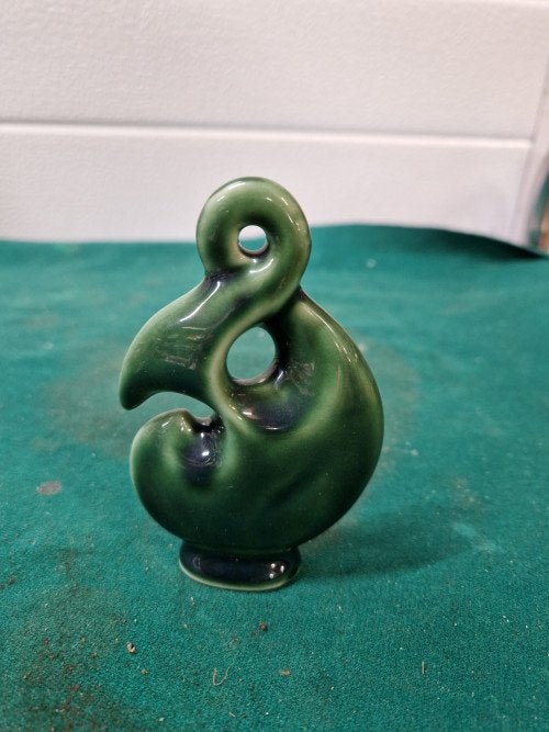 beeld groen sculptuur, Verzamelen, Ophalen of Verzenden