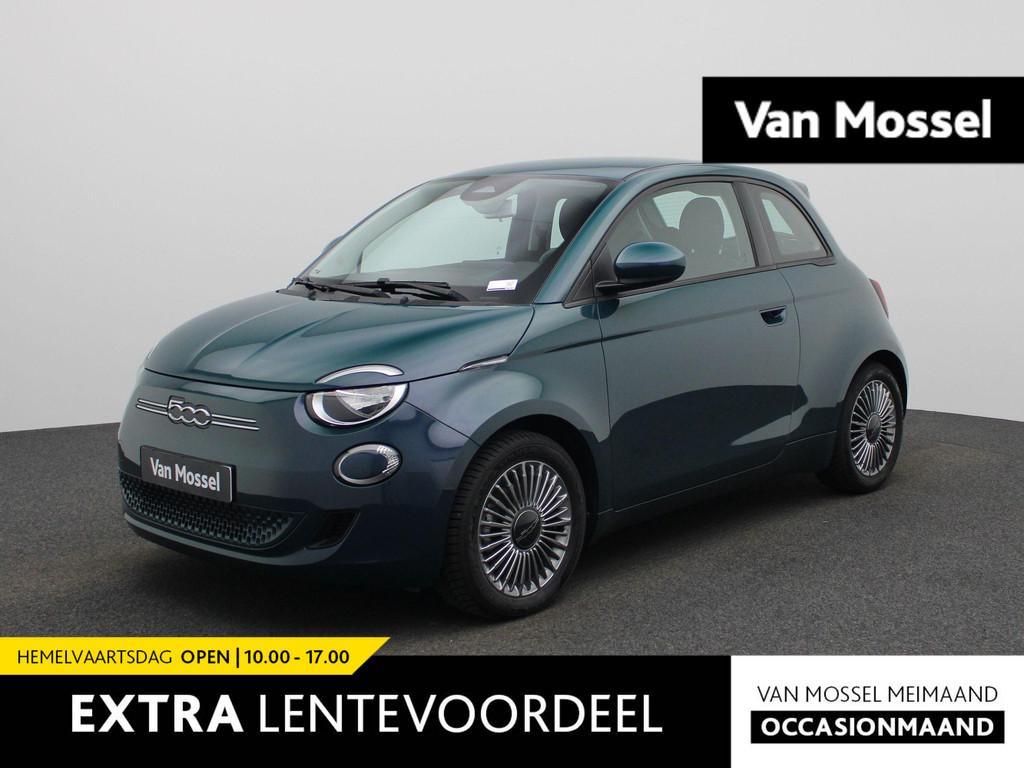 Fiat 500 Icon 42 kWh | Apple Carplay/Android Auto | Achterui, Auto's, 12 maanden, Stof, 118 pk, 1265 kg