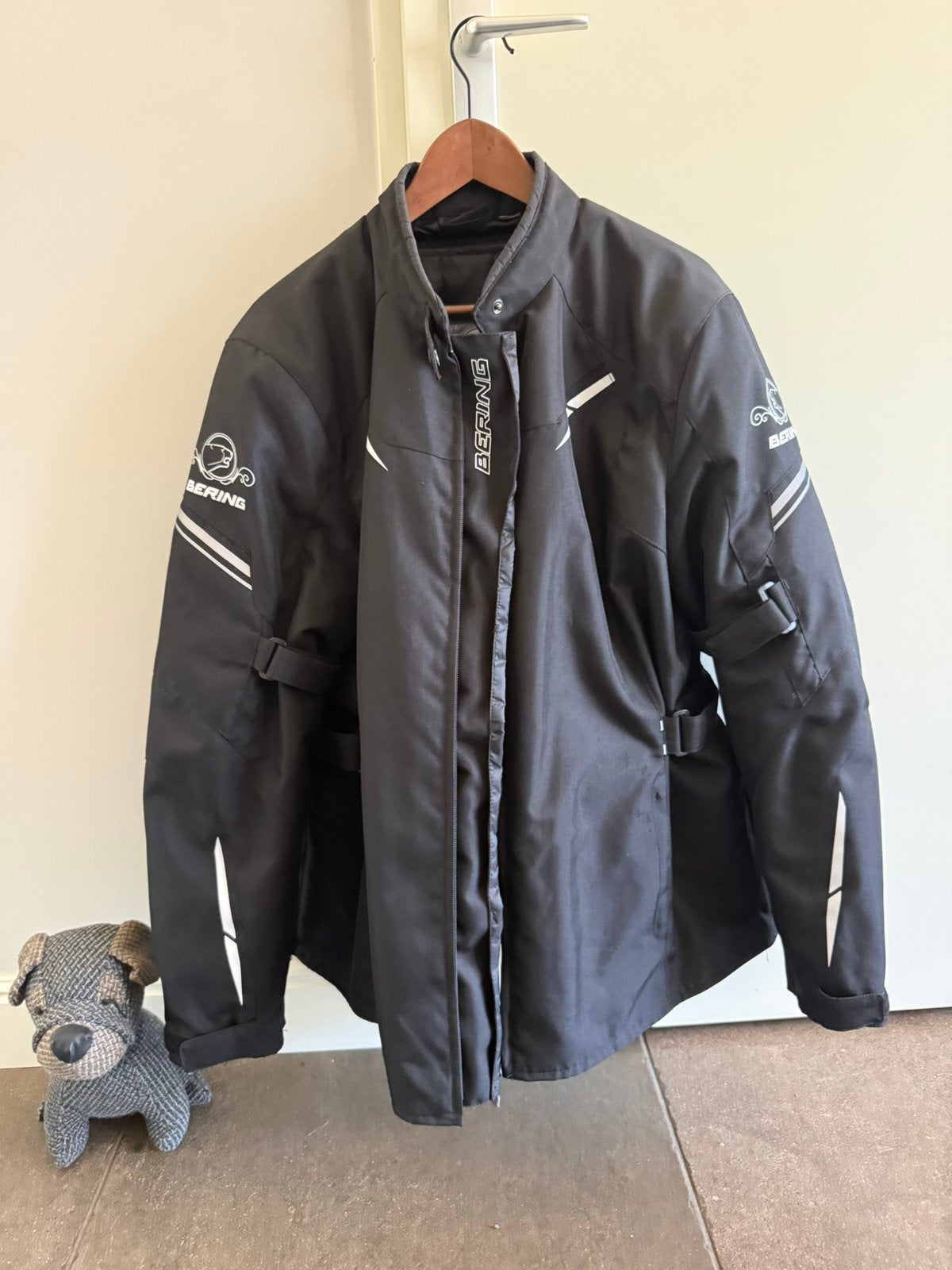 Bering Motorjas Dames maat 50/52, Ophalen, Tweedehands, Dames, Jas | textiel
