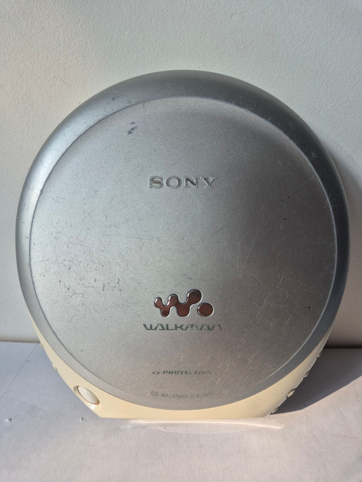 Sony D-EJ360 Discman - Gebruikt - Mechanisch goed, Audio, Tv en Foto, Walkmans, Discmans en Minidiscspelers, Discman, Ophalen of Verzenden
