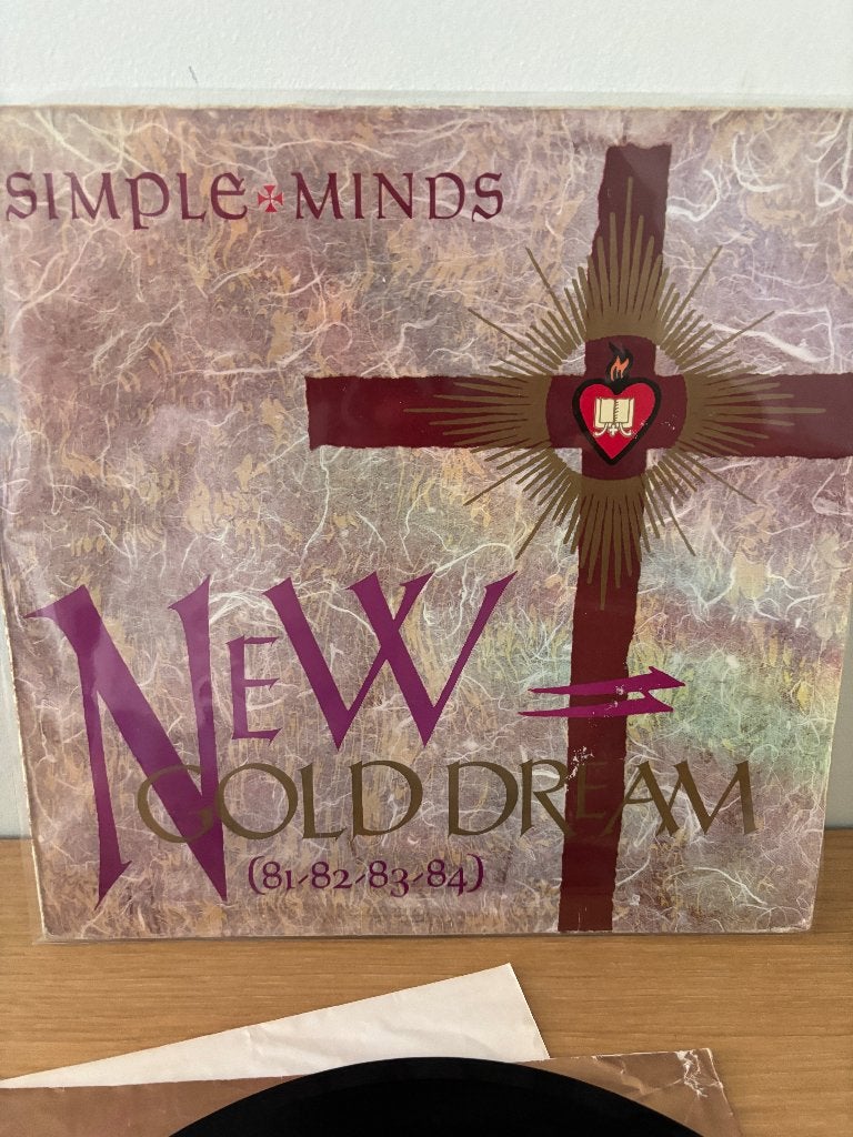 LP - Simple Minds - New Gold Dream, Gebruikt, Verzenden, 1980 - 1989, 12 inch