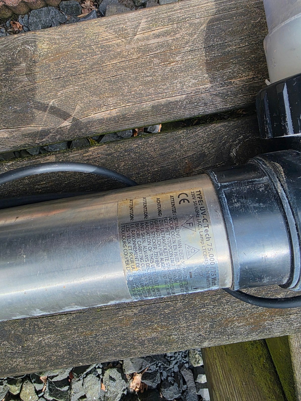 Goede 75watt rvs uvlamp, Ophalen, Gebruikt, Overige typen