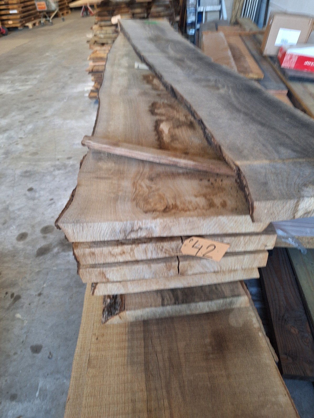 essen stam planken 250 cm lang, Ophalen, Nieuw, 250 cm of meer, Planken