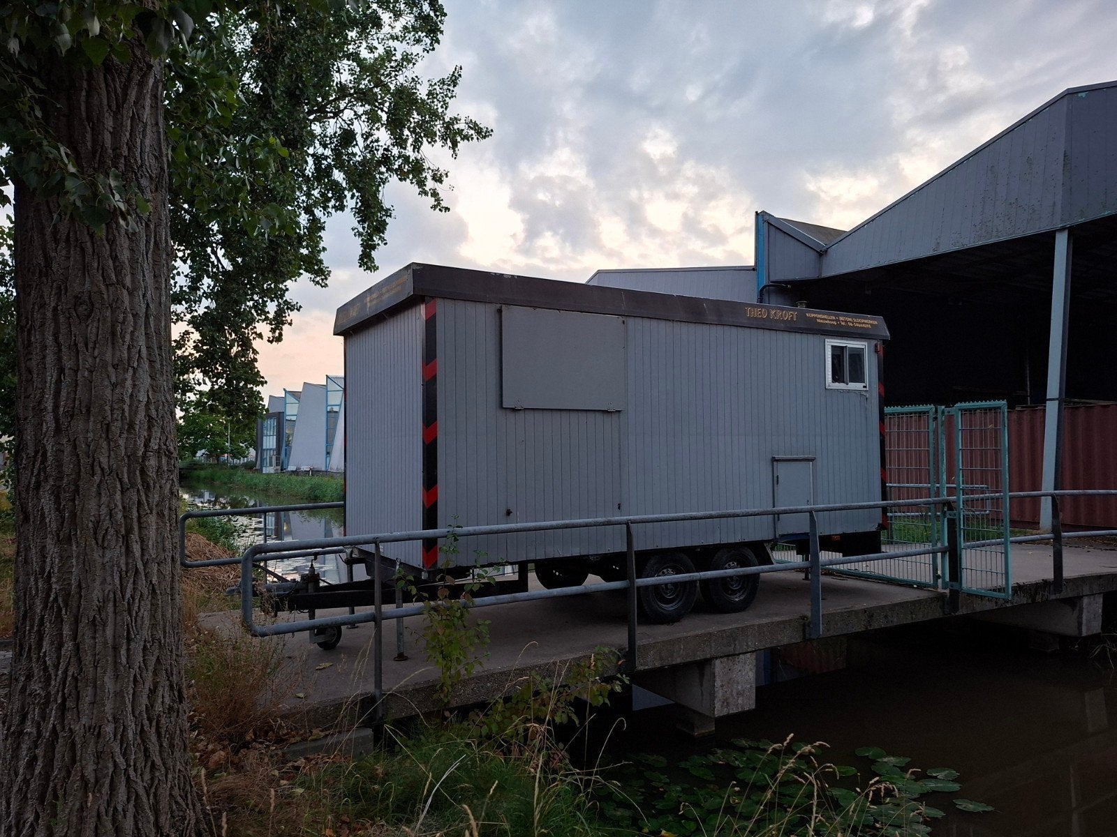 Tandemasser schaftkeet, schaftwagen, tiny house, zuipkeet,, Ophalen, Gebruikt