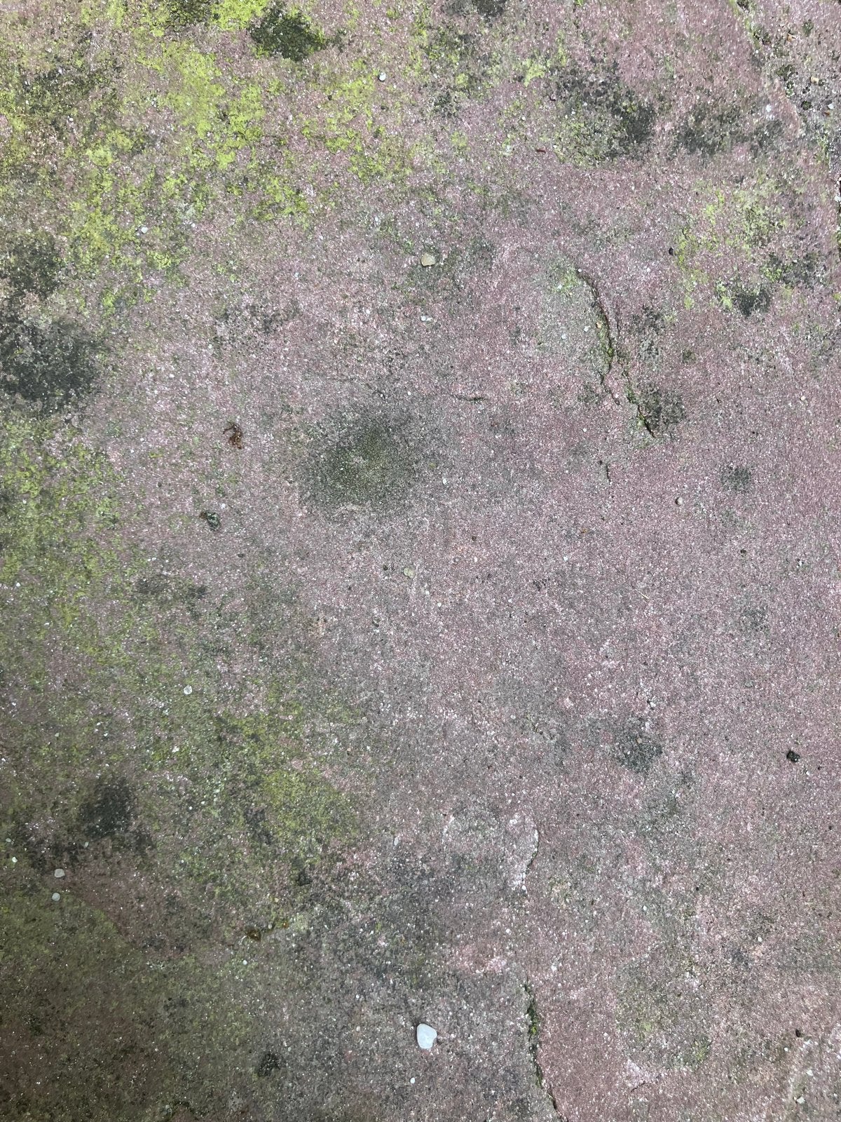 Rode leisteen flagstones voor tuin of terras ca.  4 m2, Ophalen, Gebruikt, Natuursteen, Terrastegels