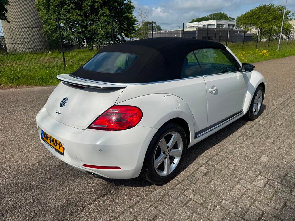 Volkswagen Beetle Cabriolet 2.0 TSI 200PK Sport DSG Xenon El, Auto's, Euro 5, Gebruikt, Beetle (Kever), 4 cilinders