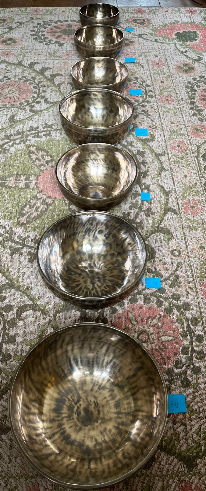 Fullmoon klankschalen chakra set XL, Muziek en Instrumenten, Percussie, Ophalen of Verzenden, Nieuw, Melodische percussie