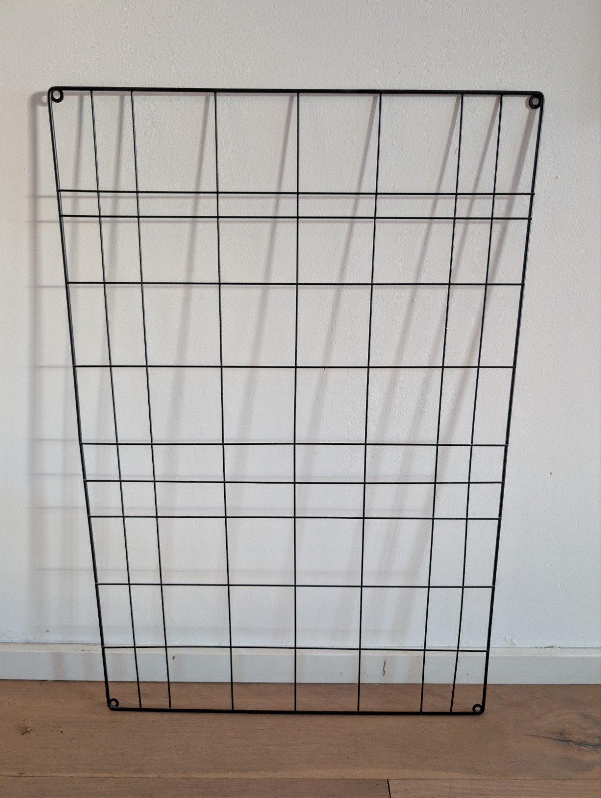 Fotorek / Memobord 90x60 cm voor foto's, Ophalen, Gebruikt, Zwart, Metaal