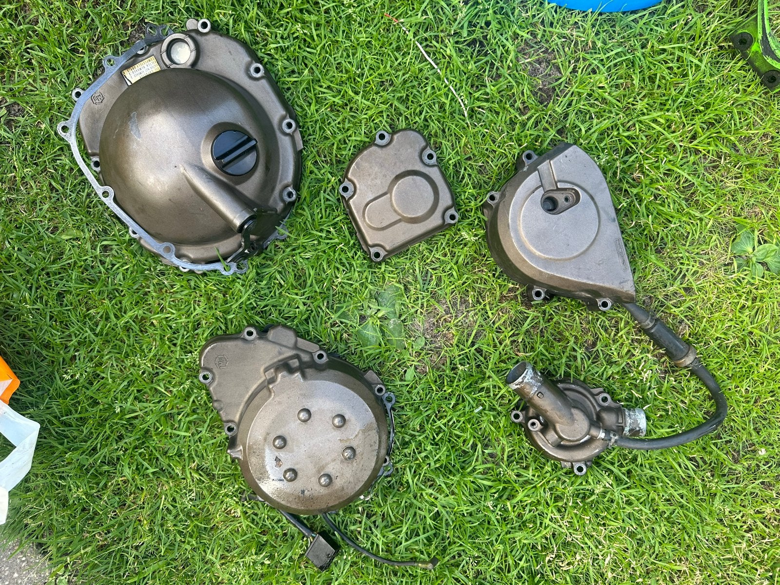 Blok deksels rondom met dynamo Kawasaki ZX9R 1998/1999, Ophalen, Gebruikt