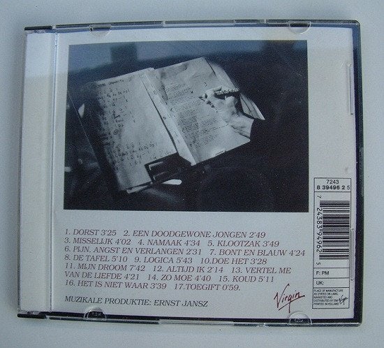 Bram Vermeulen Achter mijn ogen, Cd's en Dvd's, Ophalen, Zo goed als nieuw