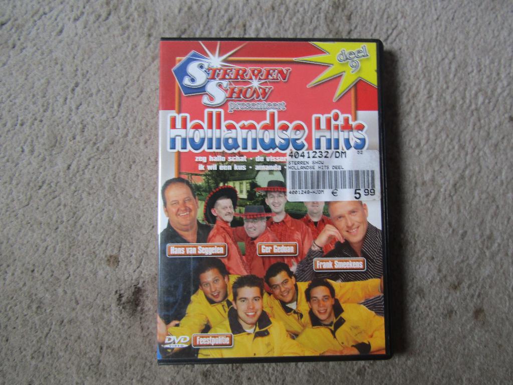 DVD: Sterren show presenteert Hollandse hits Deel 8, Alle leeftijden, Ophalen of Verzenden, Gebruikt, Muziek en Concerten