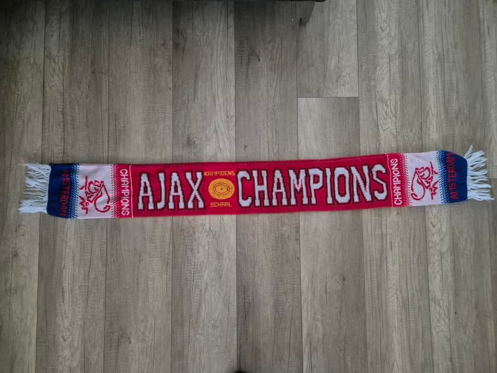 Ajax Champions sjaal, Verzamelen, Sportartikelen en Voetbal, Ophalen of Verzenden