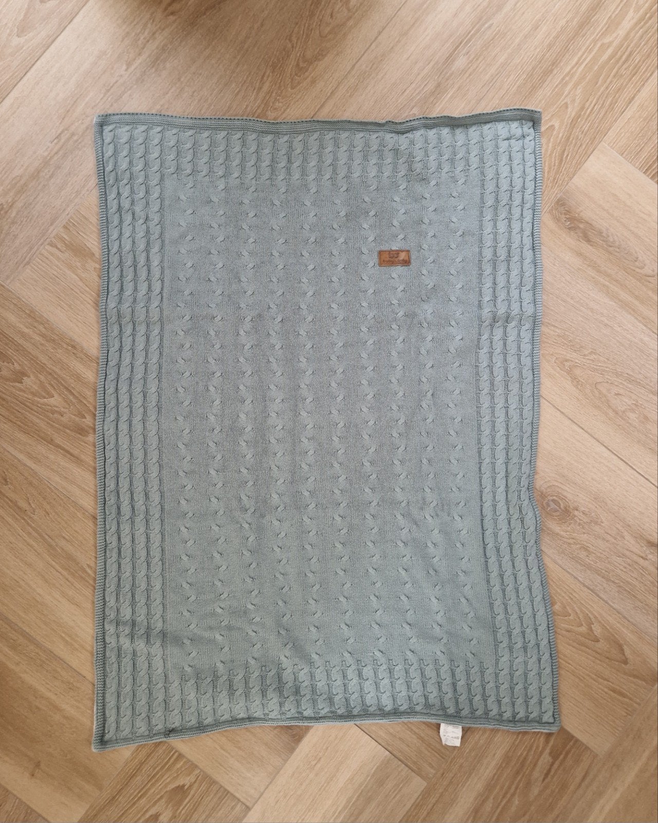 Baby's Only wiegdeken kleur stonegreen, Ophalen of Verzenden, Baby's Only, Groen, Deken of Dekbed