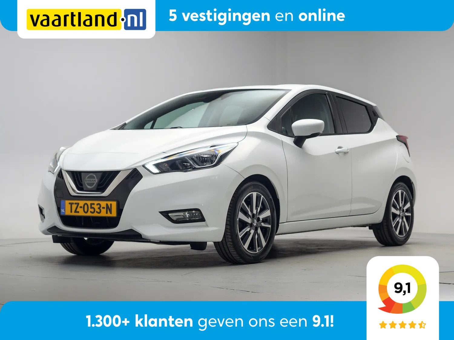 Nissan Micra 0.9 IG-T N-Connecta [ Achteruitrijcamera Stoelv, 898 cc, Origineel Nederlands, Handgeschakeld, 3 cilinders