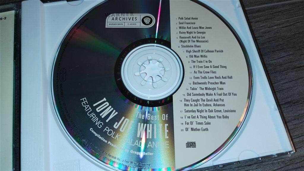 Tony Joe White - The Best Of, Ophalen of Verzenden, Zo goed als nieuw, Jazz