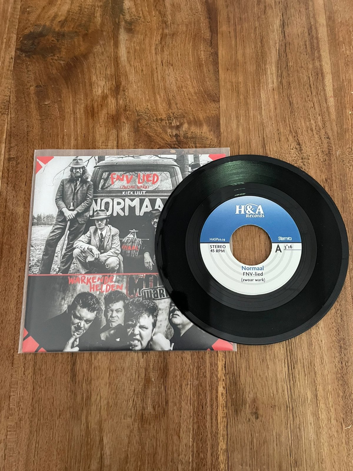 Normaal - FNV Lied, Gebruikt, 7 inch, Ophalen of Verzenden, Overige typen