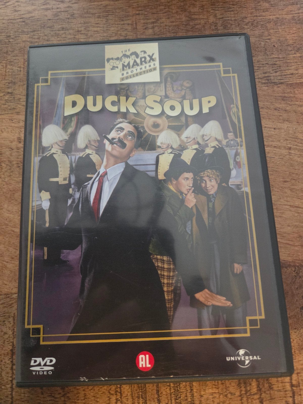 Duck soup dvd(1933)the marx brothers, Ophalen of Verzenden, Zo goed als nieuw, Actie en Avontuur
