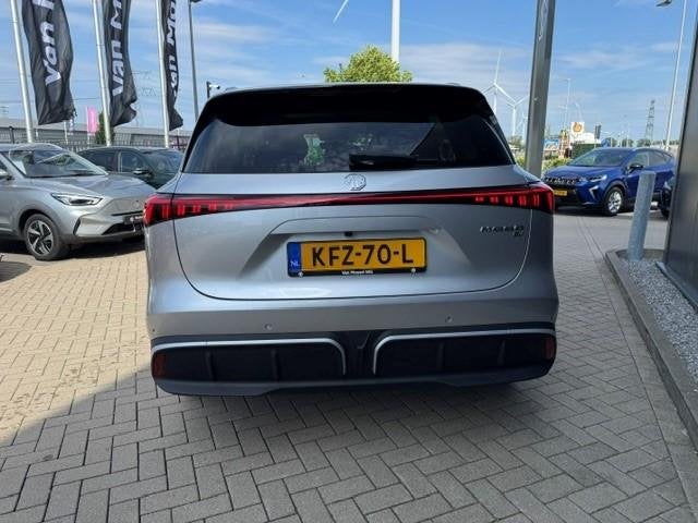 MG MGS6 EV Luxury 2WD 77 kWh HUD | LM Velgen 20" | Stoelverw, Auto's, MG, 12 maanden, Achterwielaandrijving, Zilver of Grijs, 1500 kg